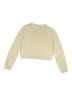 Happily Grey Solid Ivory Pullover Sweater Size 10 - 12 - photo 2