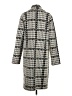 Vince Camuto Houndstooth Gray Coat Size S - photo 2