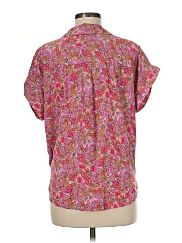 Lucky Brand Short Sleeve Blouse (view 2)