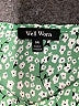 Well Worn 100% Recycled Polyester Green 3/4 Sleeve Blouse Size M - photo 7