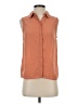 CATHERINE Catherine Malandrino 100% Polyester Orange Sleeveless Blouse Size XS - photo 1