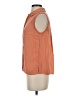 CATHERINE Catherine Malandrino 100% Polyester Orange Sleeveless Blouse Size XS - photo 5