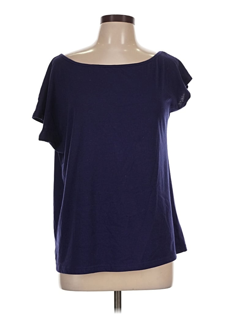 Pre-owned Assorted Brands Short Sleeve T-shirt In Blue
