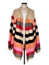 Bibi 100% Acrylic Orange Cardigan Size M - photo 1