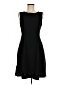 Coldwater Creek 100% Polyester Solid Black Cocktail Dress Size 6 (petite) - photo 1