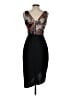 Harlyn Graphic Black Cocktail Dress Size S - photo 2