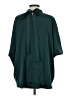 BTFBM 100% Polyester Green 3/4 Sleeve Blouse Size S - photo 2