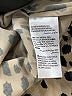 Chico's Animal Print Tan Long Sleeve Blouse Size XL Petite (3) - photo 8