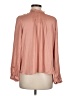J.Crew 100% Polyester Pink Long Sleeve Blouse Size M - photo 2
