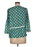 Matilda Jane 100% Polyester Teal 3/4 Sleeve Blouse Size M - photo 2