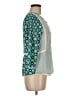Matilda Jane 100% Polyester Teal 3/4 Sleeve Blouse Size M - photo 4