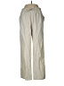 GU 100% Polyester Solid Ivory Casual Pants Size M - photo 1