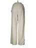 GU 100% Polyester Solid Ivory Casual Pants Size M - photo 2
