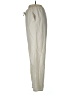 GU 100% Polyester Solid Ivory Casual Pants Size M - photo 5