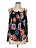 Veronica M. Black 3/4 Sleeve Blouse Size L - photo 1