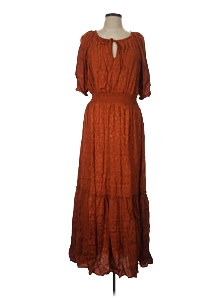 Pre-owned On 34th Casual Dress In Brown
