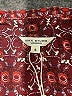 Max Studio 100% Polyester Paisley Burgundy Long Sleeve Blouse Size S - photo 7
