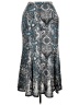 Cato Paisley Silver Casual Skirt Size 18/20W - photo 2
