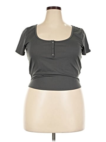 Hollister Short Sleeve Henley (view 1)