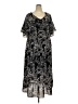 Unbranded Paisley Black Casual Dress Size XXL (estimated) - photo 1