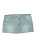 No Boundaries Blue Denim Shorts Size 20 - photo 1