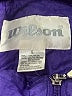 Wilson 100% Nylon Purple Windbreaker Size L - photo 6