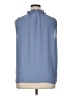 Violet & Claire 100% Polyester Blue Sleeveless Blouse Size XL - photo 2