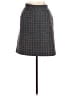 Architect Plaid Gray Formal Skirt Size L - photo 1