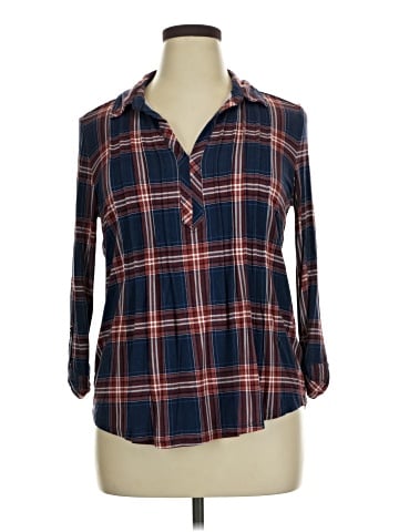 Westport 3/4 Sleeve Button-Down Shirt (view 1)
