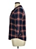 Westport Plaid Blue 3/4 Sleeve Button-Down Shirt Size XL - photo 5