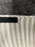 ATM Stripes Ivory Wool Pullover Sweater Size S - photo 7