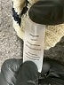 ATM Stripes Ivory Wool Pullover Sweater Size S - photo 8