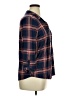 Westport Plaid Blue 3/4 Sleeve Button-Down Shirt Size XL - photo 4