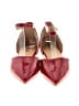 Diba Color Block Red Flats Size 6 1/2 - photo 2
