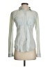 Ann Taylor LOFT Blue Long Sleeve Button-Down Shirt Size XS - photo 1