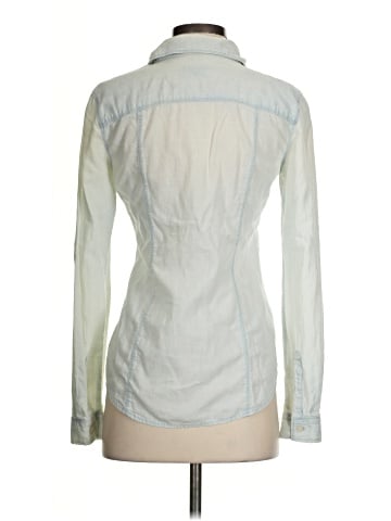 Ann Taylor LOFT Long Sleeve Button-Down Shirt (view 2)