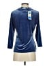 Covington Blue 3/4 Sleeve Top Size S - photo 2