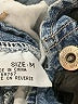 Assorted Brands 100% Cotton Blue Overalls Size M - photo 4