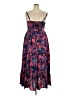Torrid Paisley Blue Casual Dress Size 2X Plus (2) - photo 2