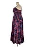 Torrid Paisley Blue Casual Dress Size 2X Plus (2) - photo 5