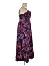 Torrid Paisley Blue Casual Dress Size 2X Plus (2) - photo 4