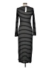 Gilli Stripes Black Casual Dress Size M - photo 2