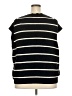 Ava & Viv Stripes Black Sweater Vest Size 2X - photo 2