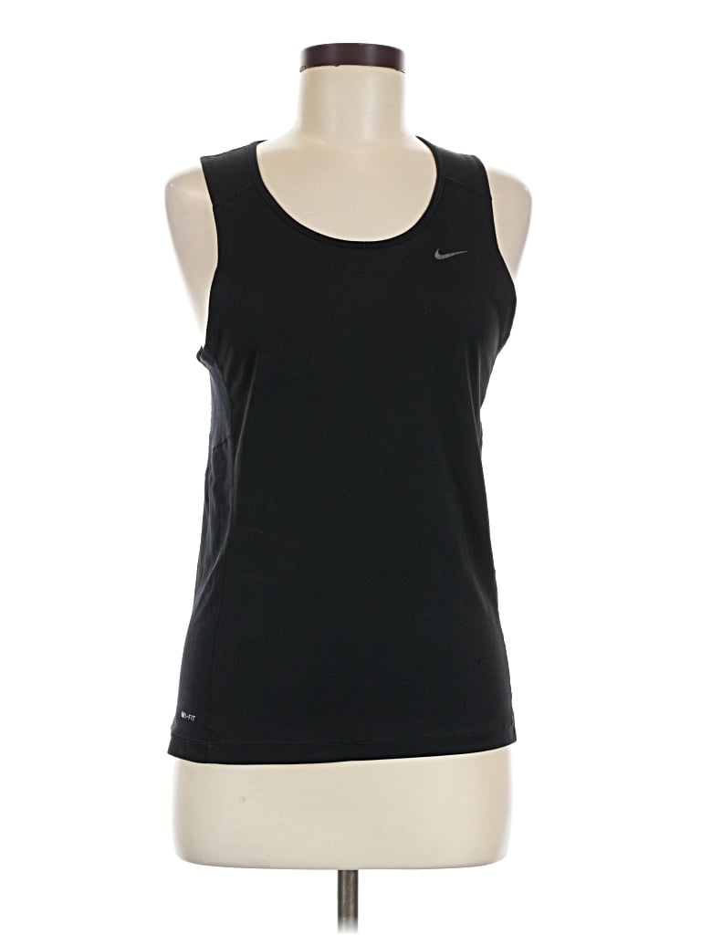 Pre-owned Nike Active Tank Top In Black