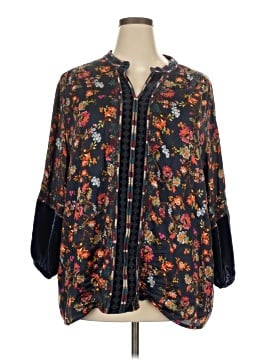 Johnny Was 3/4 Sleeve Blouse (view 1)