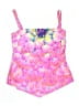 Coco Reef Print Pink Swimsuit Top Size L - photo 1