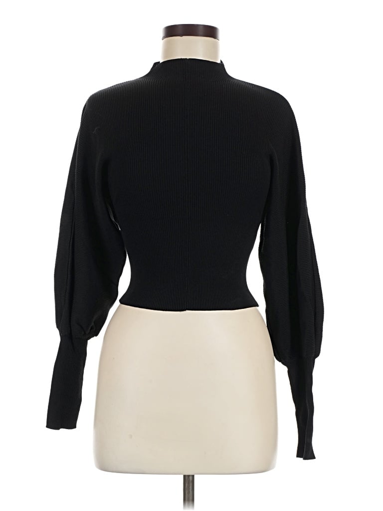 Pre-owned Zara Turtleneck Sweater In Black
