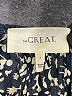 The Great. 100% Cotton Blue 3/4 Sleeve Blouse Size (2) - photo 7