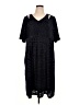 Catherines 100% Polyester Black Casual Dress Size 1X - photo 1