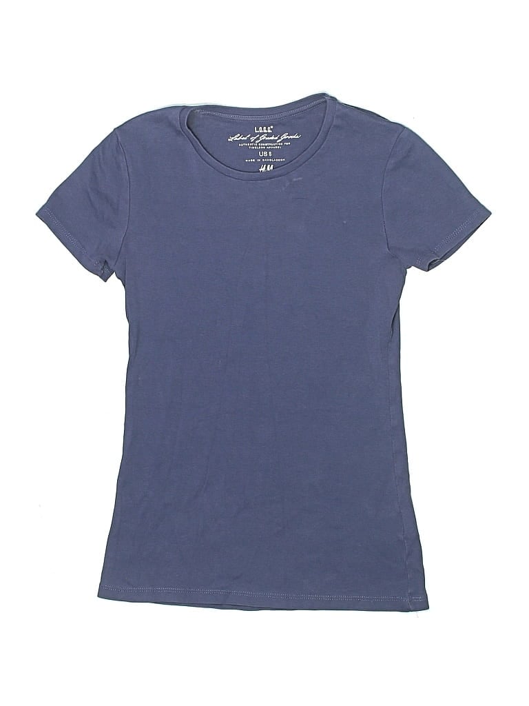 Pre-owned H&m L.o.g.g. Kids' Short Sleeve T-shirt In Blue